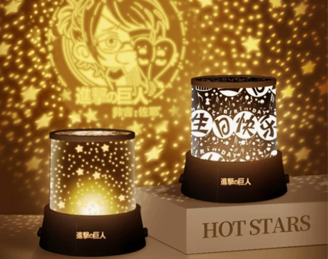 进击的巨人周边利威尔三笠莱纳阿明艾伦投影灯...