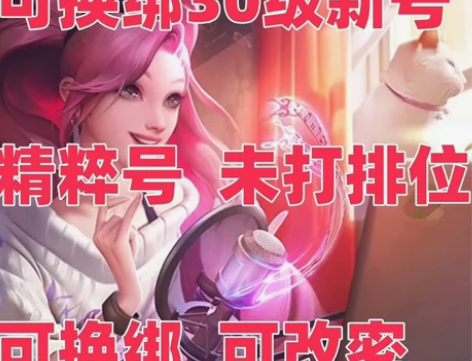 LOL账号新号英雄联盟账号30级3W20W...