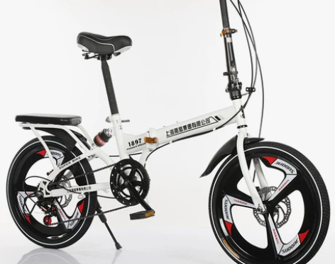 自行车男女式成人20寸折叠自行车减震碟刹超...