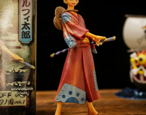 现货包邮哦海贼王gk和之国索隆和服系列大型...