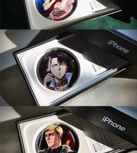 出 aot巨人吧唧，自绘自印同人谷 最終季...