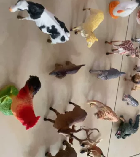 #仿真玩具 #NUKied/纽奇 大号动物...