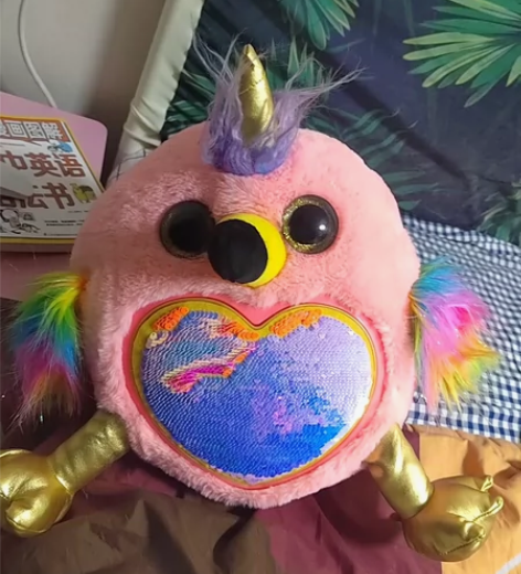 ZURU彩虹独角兽超大魔法惊喜蛋奇趣毛绒娃...