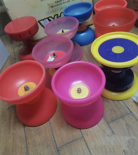 扯铃空竹双头空竹 塑料软空竹 耐摔耐用民间...