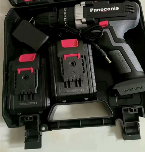 闲置2把全新手钻德国进口充电钻锂电冲击钻大...