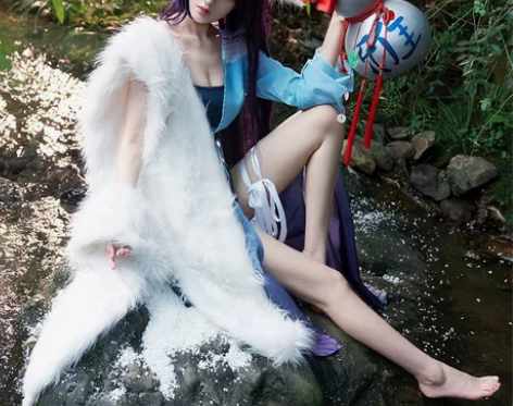 狐妖小红娘-涂山雅雅cos服大套装-火花动...