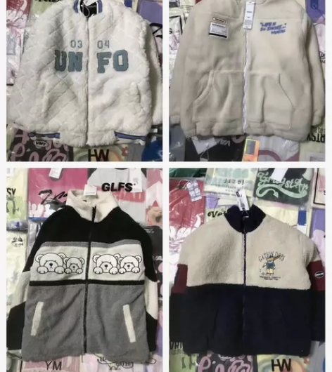 【单件包邮】穿搭博主出闲置衣服冬季棉衣外套...