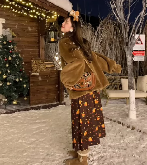 JC古着商店 @@##茶梅之栗@@##复古...