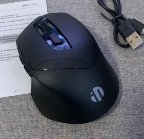 英菲克DR01无线充电三模无线鼠标，连接方...