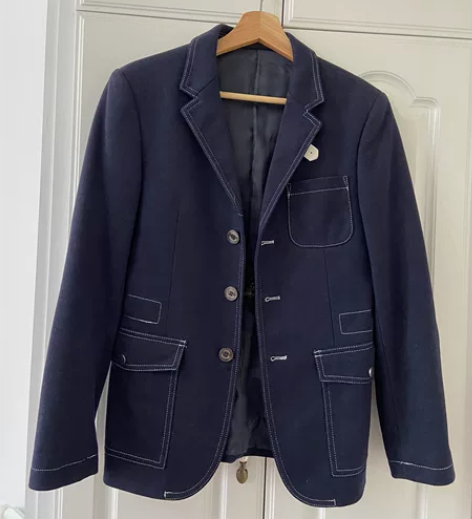 男士小西装 48码(M/170) 胸围88...