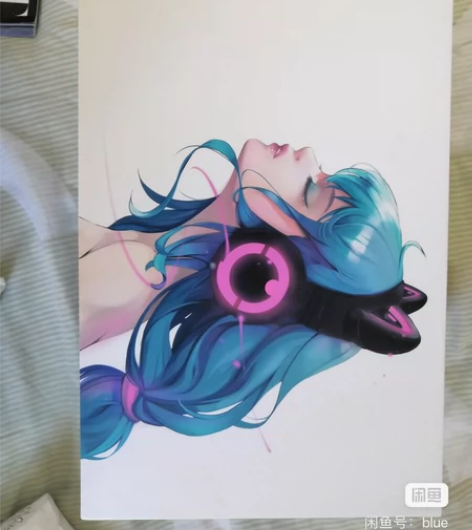 妖舞蓝牙耳机，哭死，收起来太久掉皮了，带一...