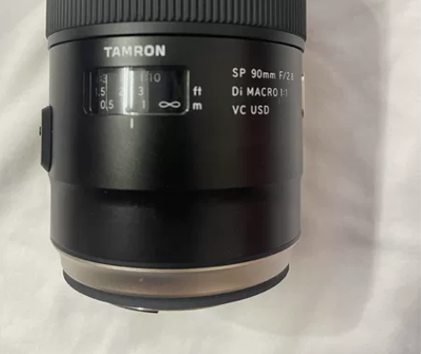 腾龙90微距佳能镜头口新款一枚，带前盖。 ...