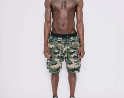 现货Squad Up棉毛圈沙漠迷彩美式嘻哈...