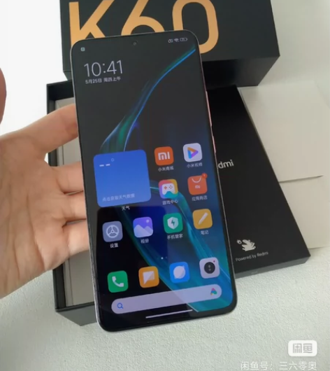 红米k60 12+256g 小米手机 晴雪...