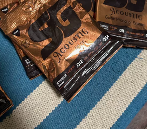 SG 3套 巴西国宝级木吉他弦 全新现货。...