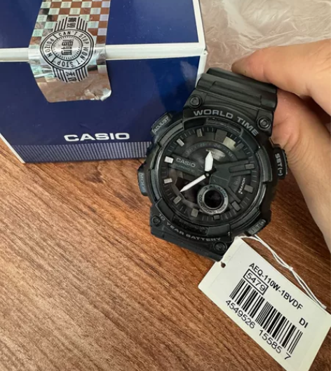 正品卡西欧带了不到半个月全新正品得物购买Y...