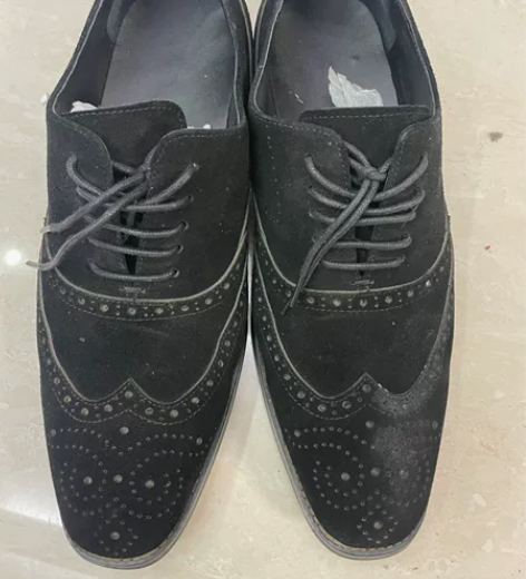 布洛克雕花，42码真皮男休闲皮鞋，韩版潮流...