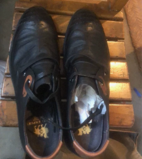 骆驼，牛皮男鞋43码，全新。全新 全新 ，...