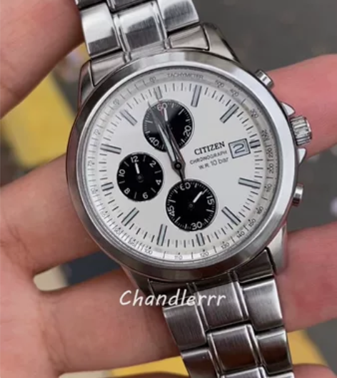 【现货】Citizen 复古三眼熊猫 石英...