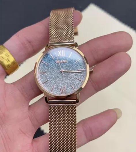 出售一个带了几次的欧利时手表 感兴趣的话点...