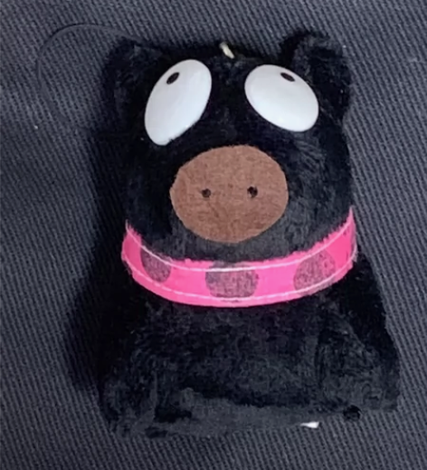 小黑猪挂件 乱马1/2 全新， 请当快递员...