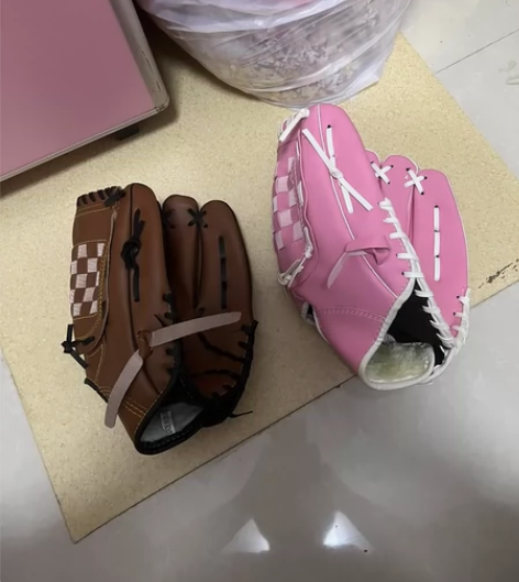 影楼拍摄专用道具棒球手套棒球风写真用 粉色...