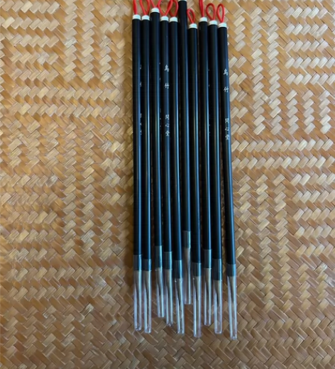 问心堂小楷纯狼毫乌竹，第一批的乌竹，购于2...