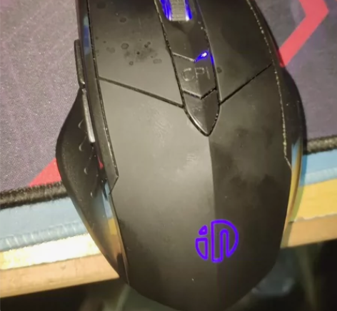 二手英菲克PW1H鼠标 支持宏  dpi调...