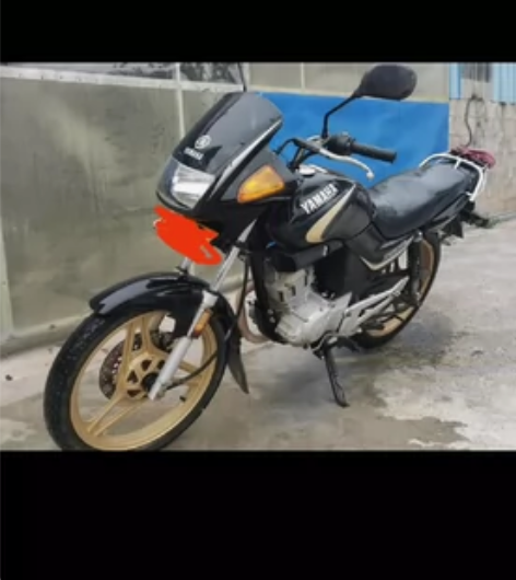 天剑雅马哈摩托车125c（金色轮毂很少跑）...