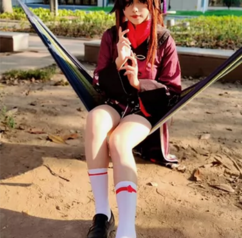 「可换」喵灵界原神cos服胡桃动漫游戏全套...