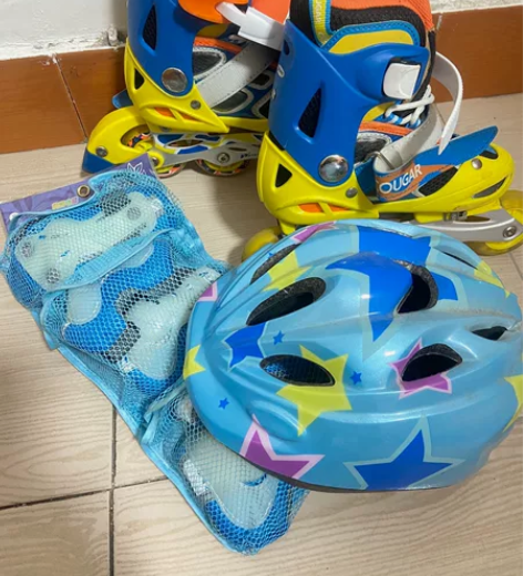 美洲狮儿童轮滑鞋旱冰鞋，娃就穿过两三次就闲...