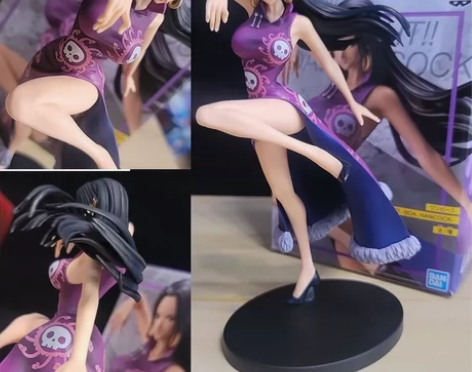 海贼王手办踢腿九蛇女帝DXF蛇姬汉库克动漫...