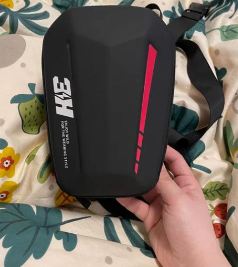 3H腿包摩托车挂包防水反光腰包机车骑行包骑...