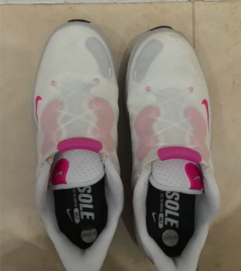 nike高尔夫球鞋 38码 没注意买大了 ...