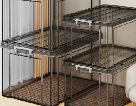 佳帮手透明收纳箱特大号家用衣柜衣物塑料盒子...