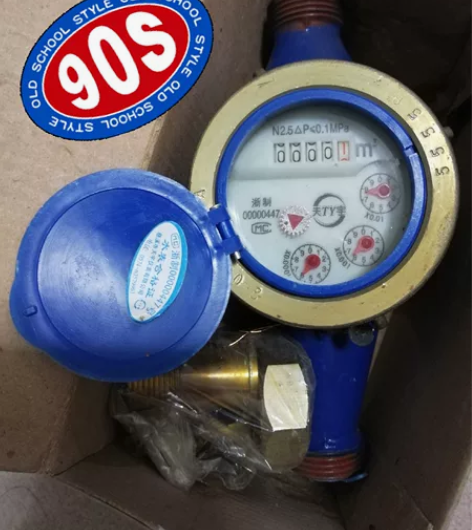 全新旋翼式水表，正宗水表铜接口，坚固耐用不...