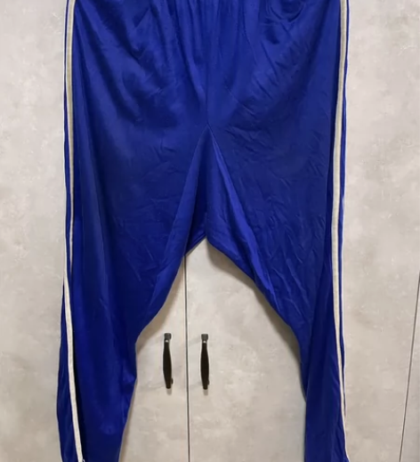 老式军训线裤一条 熊猫牌晴纶运动裤 尺码是...