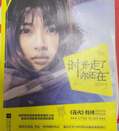 青春文学小说 《时光走了，你还在》语笑嫣然...