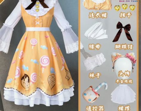 第五人格cos服 机械师糖果少女 Loli...