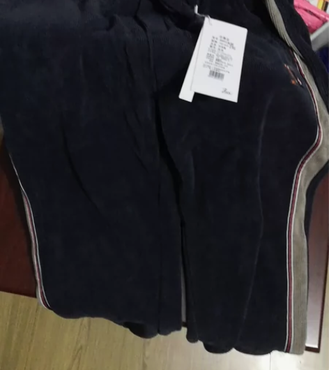 加绒休闲裤，灰色，180/84A，2XL ...