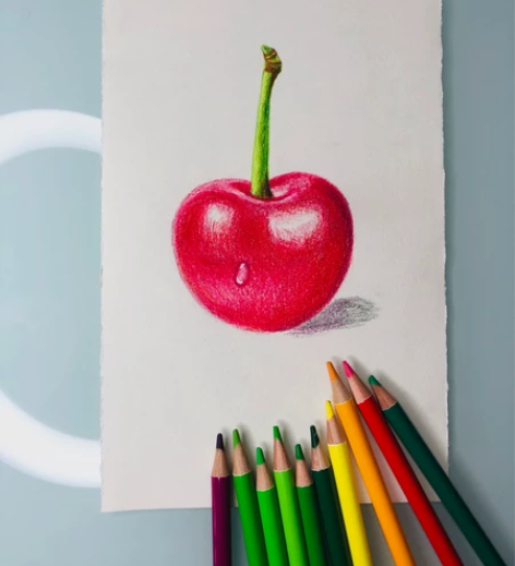 纯手绘彩铅画不含框 [new]作品：You...