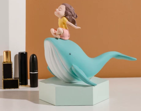 可爱少女心卧室摆件创意儿童房家居饰品客厅电...