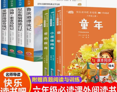 六年级上册必读课外书 爱的教育小英雄雨来童...