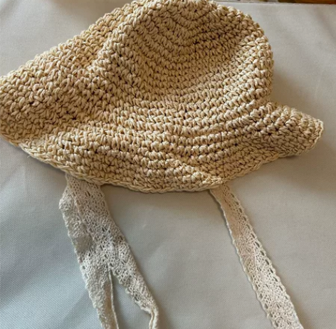 幼歌帽子，幼歌草帽 孩子不愿意戴，蛮新的 ...