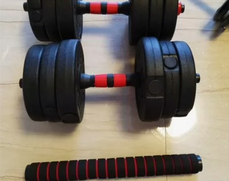 【特价出售】全新哑铃男士健身家用锻炼器材多...