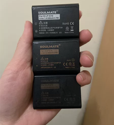 数魅soulmatLP-E10相机电池适用...