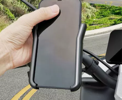 电动车手机支架外卖骑手专用支架全自动导航支...