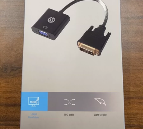 惠普DVI转VGA转接头 全新原装正品 D...