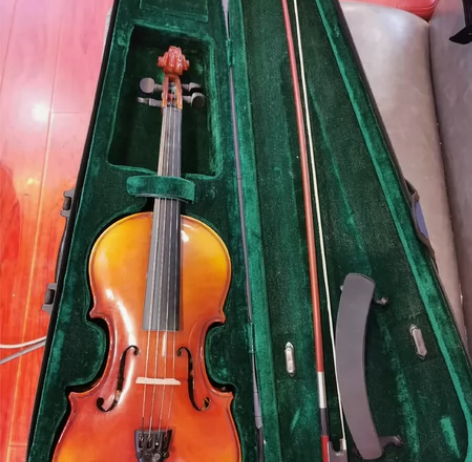国产品牌手工4/4标准小提琴，成色非常好，...