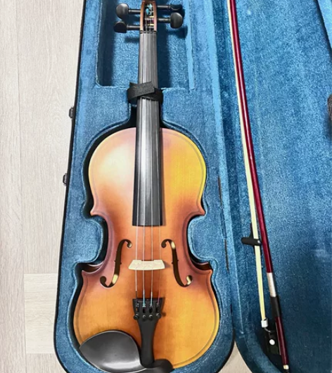 闲置转让小提琴 哑光的无损 4/4送跟弦琴...
